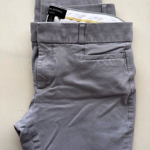 Banana republic silver grey slacks